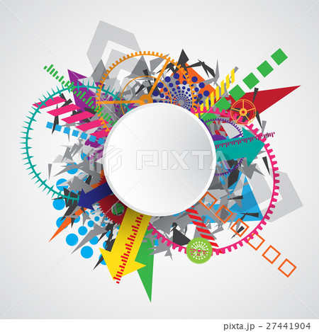Vector abstract background technology concept. 27441904
