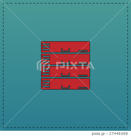 Server computer symbol Server computer symbol 27446309