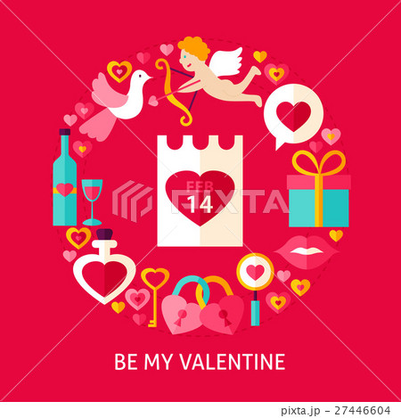 Be My Valentine Postcard 27446604