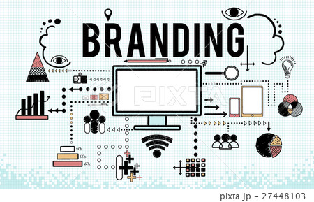 Branding Business Marketing Strategy Concept 27448103