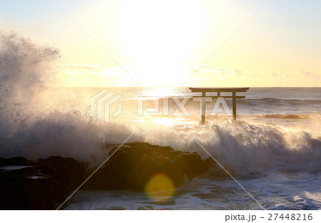 大洗海岸の朝日 大洗海岸の朝日 27448216