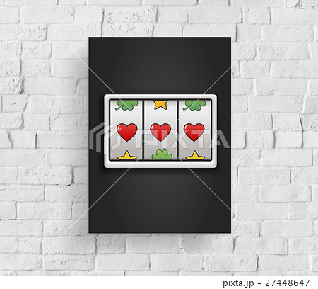 Lotto Slot Machine Jackpot Win Concept Lotto Slot Machine Jackpot Win Concept 27448647