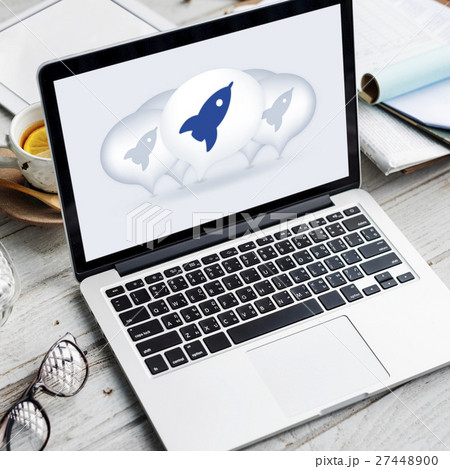 Launch Begin Start Up Kick Off New Business Concept Launch Begin Start Up Kick Off New Business Concept 27448900