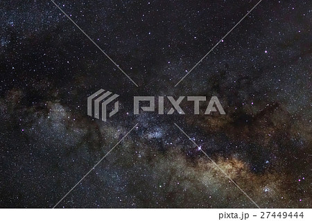 Close-up of Milky way galaxy with stars and space Close-up of Milky way galaxy with stars and space 27449444