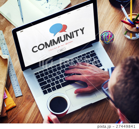 Social Blog Communication Connection Message Concept 27449841