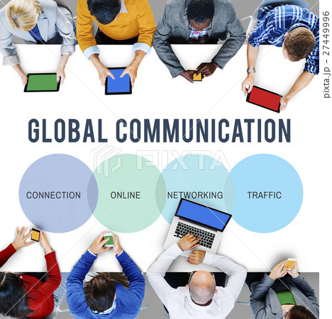 Internet Communication Network Icon Concept 27449996