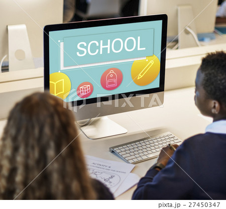 Study School Academic Icon Graphic Concept Study School Academic Icon Graphic Concept 27450347