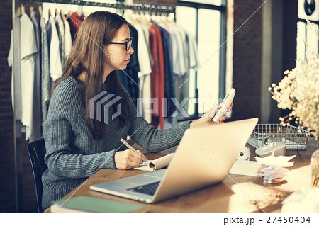 Clothes Shop Costume Dress Fashion Store Style Concept Clothes Shop Costume Dress Fashion Store Style Concept 27450404