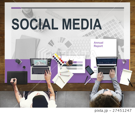 Social Media Communication Networking Concept 27451247