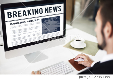 News Business Communication Marketing Concept 27451399
