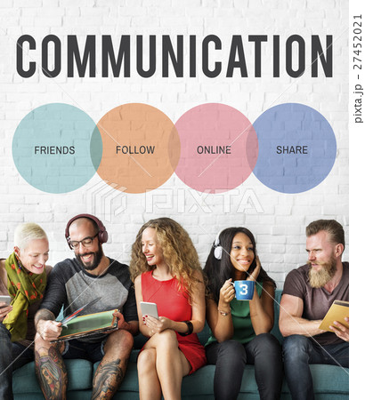 Communication Connection Networking Icon Concept 27452021