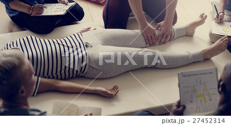 Health Wellness Massage Training Concept 27452314