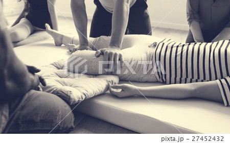 Health Wellness Massage Training Concept 27452432