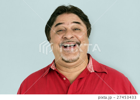 Man Cheerful Studio Portrait Concept 27453433