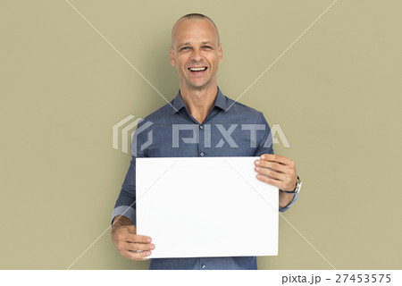 Man Cheerful Smiling Portrait Concept 27453575