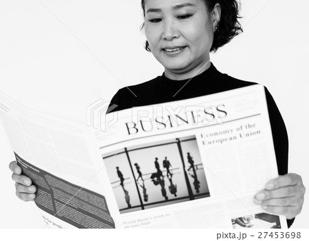 Businesswoman Portrait Studio Style Concept 27453698