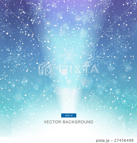 falling snow on the blue and purple background falling snow on the blue and purple background 27456499