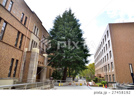 京都大学吉田キャンパス 法経済学部本館(左)と、北館(右) 京都大学吉田キャンパス 法経済学部本館(左)と、北館(右) 27458192