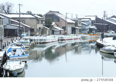 日本のベニス 内川の港町風景 日本のベニス 内川の港町風景 27458508