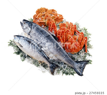 鮭と蟹(タラバ・ずわい・毛ガニ) 鮭と蟹(タラバ・ずわい・毛ガニ) 27459335