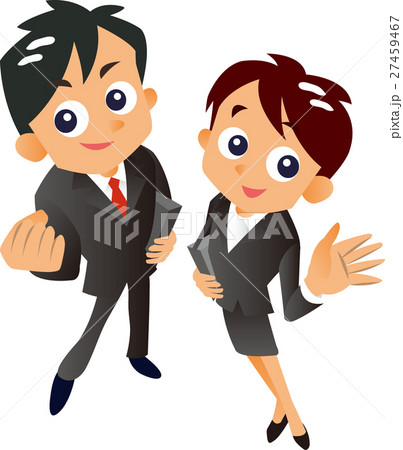 就活中の男女1 就活中の男女1 27459467