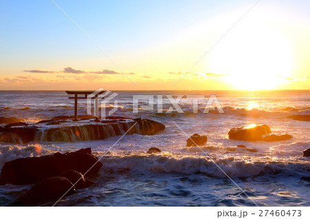 大洗海岸の朝日 大洗海岸の朝日 27460473
