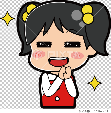 おねだりをする女の子のイラスト 27462281