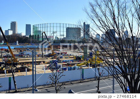建設中の新国立競技場 建設中の新国立競技場 27468114