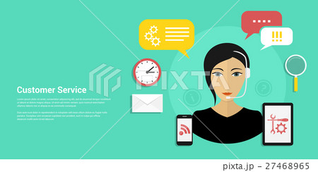 customer service banner customer service banner 27468965