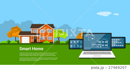 smart home concept 27469207