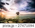 沖縄にて夕日 27471094