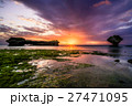 沖縄にて夕日 27471095
