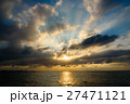 沖縄にて夕日 27471121