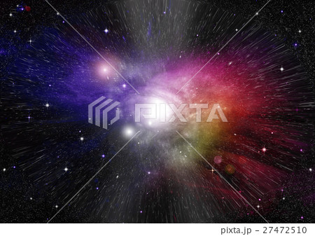 Stars, dust and gas nebula in a far galaxy Stars, dust and gas nebula in a far galaxy 27472510