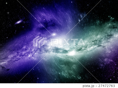 Stars, dust and gas nebula in a far galaxy Stars, dust and gas nebula in a far galaxy 27472763