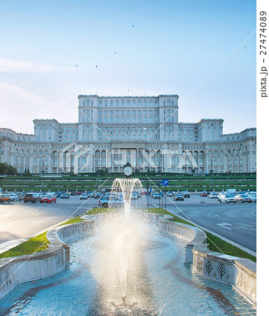 Parliament building, Bucharest, Romania Parliament building, Bucharest, Romania 27474089