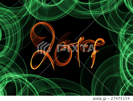 Happy new year 2017 isolated numbers lettering Happy new year 2017 isolated numbers lettering 27475154