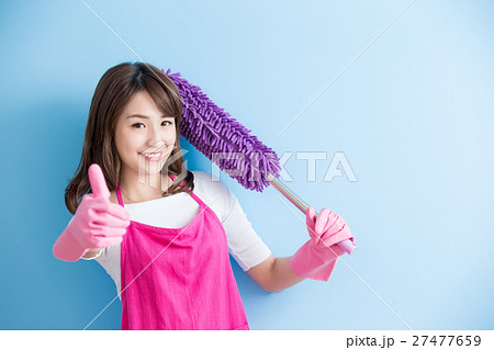 beauty housewife thumb up 27477659