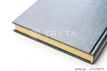 closeup blue book on white background closeup blue book on white background 27478033