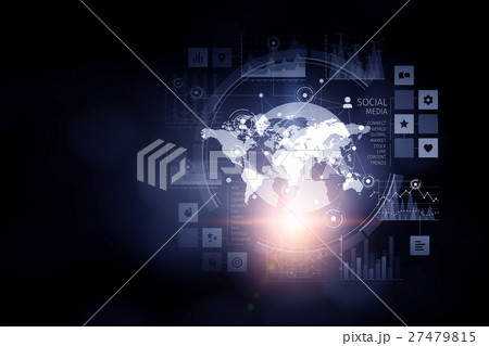 Network community backgroundの写真素材 [27479815] - PIXTA