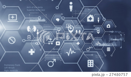 Medicine abstract background 27480757