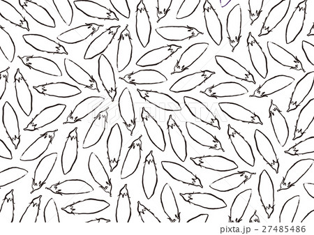 なす　パターン　茄子　柄 27485486