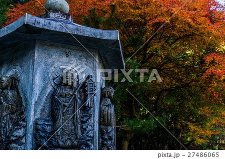 京都　念仏寺の六面六体地蔵 27486065