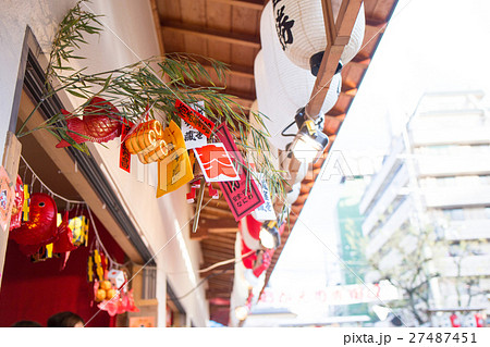 今宮戎神社　十日戎の笹イメージ 27487451