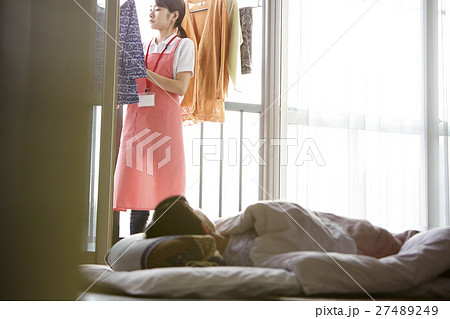 訪問介護　家事　洗濯 27489249