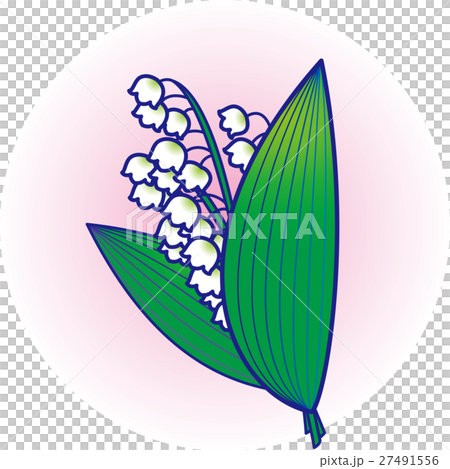 Suzuran花束粉紅色模糊 27491556