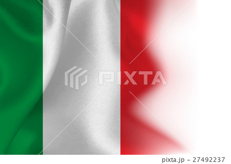 イタリア 国 旗 背景 のイラスト素材