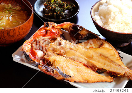 金目鯛の開き定食 27493241