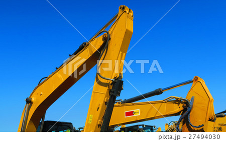 土木・建築工事用の重機(建設機械) 土木・建築工事用の重機(建設機械) 27494030