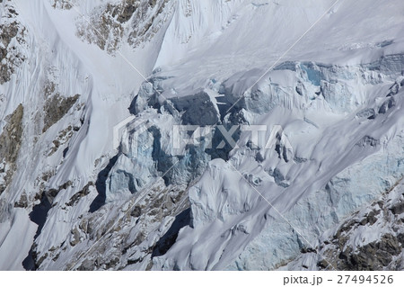 Glacier on mount Nuptse 27494526
